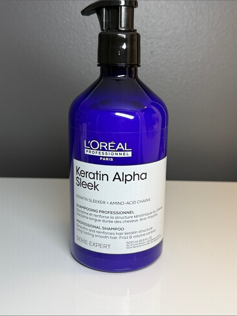 Keratin Alpha Sleek Shampoo - Anti Frizz, new